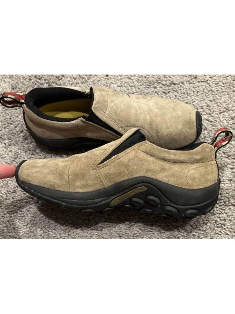 Merrell Women's Jungle Moc Taupe Slip-On Shoe - 7.5 US